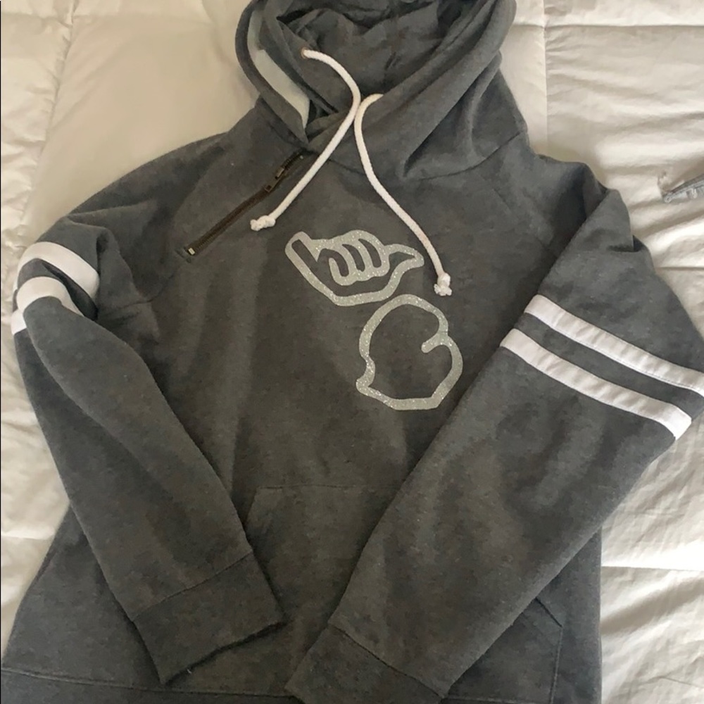 Michigan hang loose sweatshirt